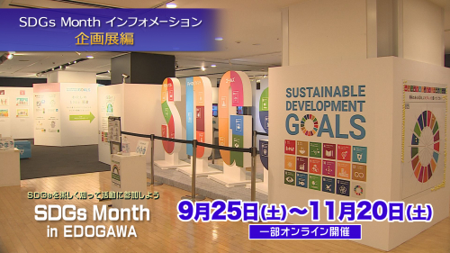 【SDGs Monthインフォメーション】企画展編